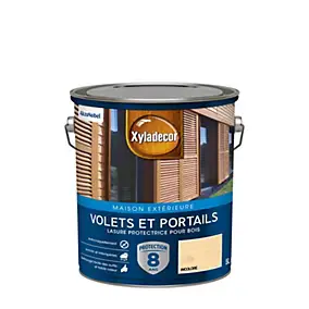 Lasure bois extérieur volets et portails incolore satin Xyladecor 5 L