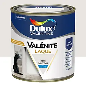 Laque acrylique rose souvenir mat velouté Dulux Valentine Valénite 0.5 L