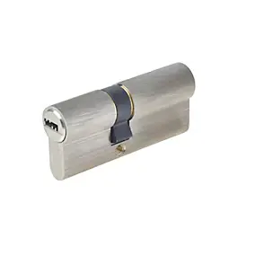 Cylindre de sécurité Vachette nickelé 30 x 40 mm