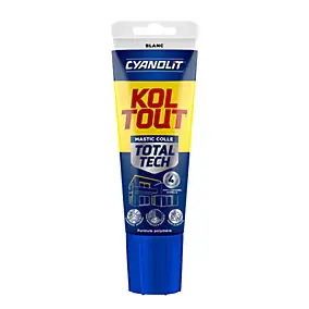 Colle et joint de construction Koltout ultra blanc 125 ml