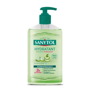 Gel lavant anti bactérien 95% d'origine naturelle. Aloe Vera et Thé vert bio.