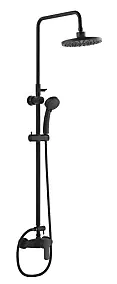 Colonne de douche mécanique noire, Edouard Rousseau Shenti