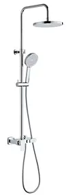 Colonne de douche mécanique chrome, Edouard Rousseau Buto