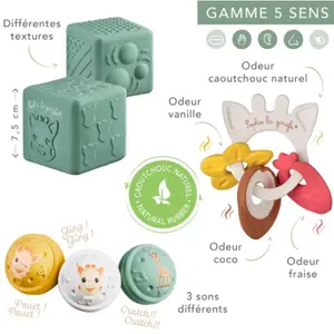 Coffret d'éveil sensoriel Sophie la girafe