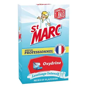 Lessive en poudre "Saint Marc Oxydrine Pro" - 1,8 kg