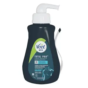 VEET Men crème dépilatoire torse et corps peaux sensibles 400ml