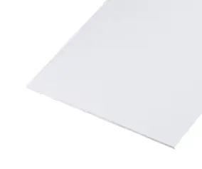 Plaque PVC expansé blanc 1 x 0.50 m 3 mm - Sedpa France