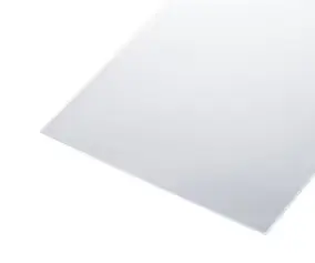Verre synthétique clair lisse Styroglass 200 x 100 cmm ép. 2,5 mm