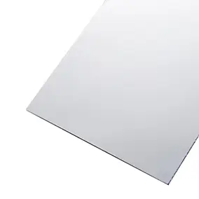 Plaque de verre synthétique Polyglass clair lisse translucide 50x50cm ép. 2mm Sedpa