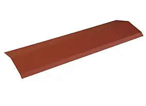 Faitière bipente tuile rouge Quicktile - Sedpa France