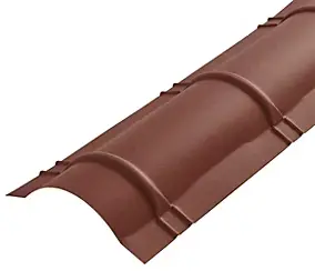 Faitière bipente tuile rouge - Sedpa France