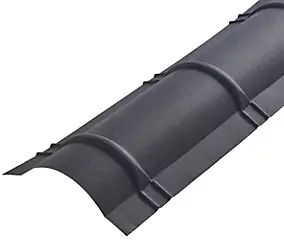 Faitière bipente tuile anthracite - Sedpa France