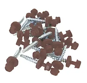 100 fixations plaque tuile rouge - Sedpa France