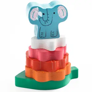 Puzzle en relief Puzz &amp; Stack Happy (7 pièces)