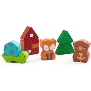 Puzzle en relief Puzz &amp; Match Rainbow (11 pièces)