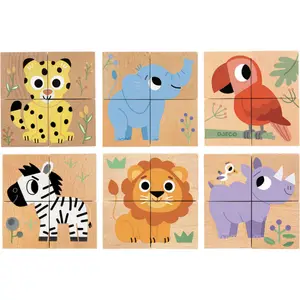 Puzzle cubes Wild &amp; Co (4 cubes)