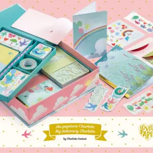 Coffret de papeterie Charlotte