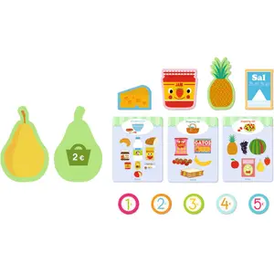 Petite épicerie en bois gourmandises Mia &amp; Léo