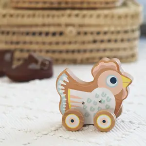 Jouet à rouler Baby Blanc Sing