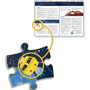 Puzzle d'observation avec livret L'espace (200 pièces)