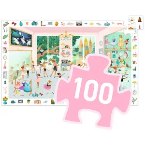 Puzzle d'observation L'école de danse (100 pièces)