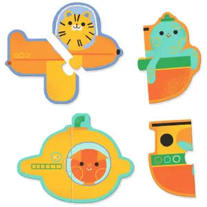 Puzzle Duo Véhicules (12 puzzles)