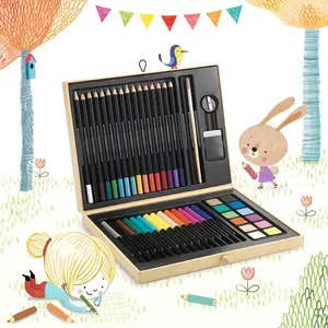 Boîte de couleurs pour dessiner, colorier et peindre