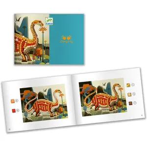 Collages mosaïques Dinosaures