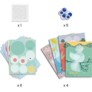 Coffret de collage et pliage Rond