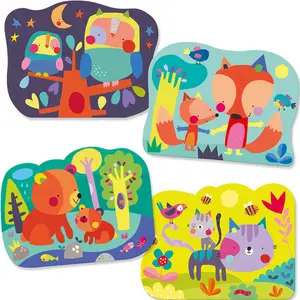 Coffret créatif Coloriages magiques Caché dans les bois