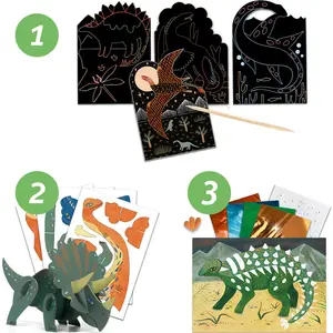 Coffret créatif 6 activités Dino box