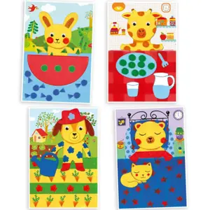 Coffret peinture à l'éponge Les aventures de doudou