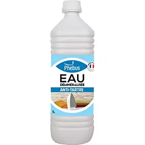 Eau déminéralisée