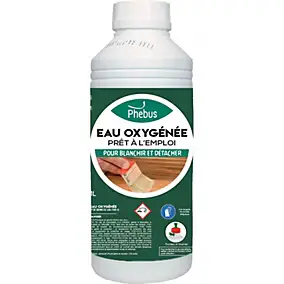 Eau oxygénée prêt à l'emploi Phebus 1L 12%