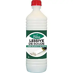 Lessive de soude décapant et nettoyant Phebus 1L
