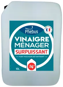 Vinaigre ménager surpuissant 14° - Bidon 10L