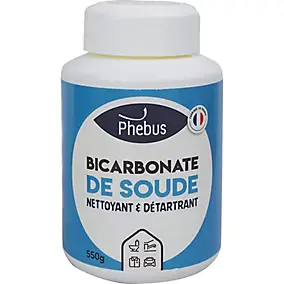 Bicarbonate de soude nettoyant et détartrant Phebus 550g