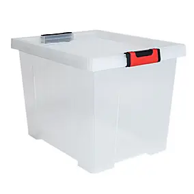 Boîte de rangement en plastique 45 L Eda