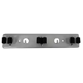 Barrette 3 coinceurs GPI médium blanc satiné