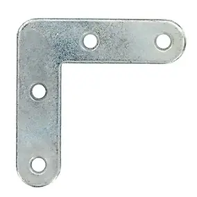 Equerre de chassis Diall acier zingué 80 mm