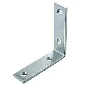 Equerre de renfort acier zingué 50 mm Vynex