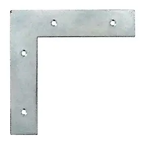 Equerre de fenêtre Diall acier zingué 140 mm