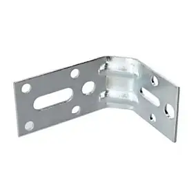 Equerre tronquée Diall acier zingué 70 x 70 mm