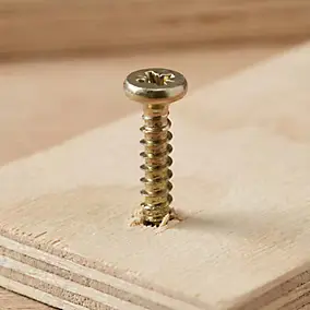 20 vis aggloméré tête ronde pozidriv Diall Ø5 x 40 mm