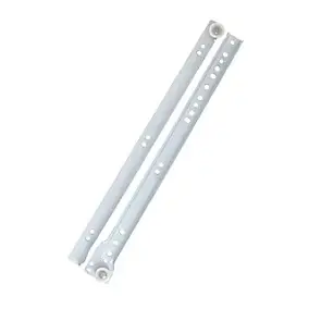 2 coulisses galet pour tiroir coulissant Diall L.500 mm