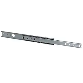 Coulisse fixation latérale Diall acier zingué L.438 mm