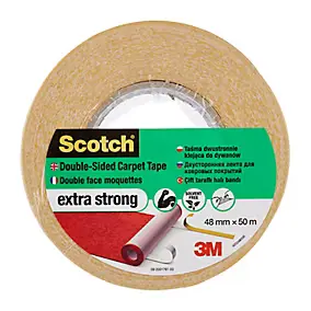 Bande double face 48 mm x 25 m Tissu