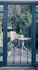 Rideau de porte Mosquito gris 100 x 220 cm