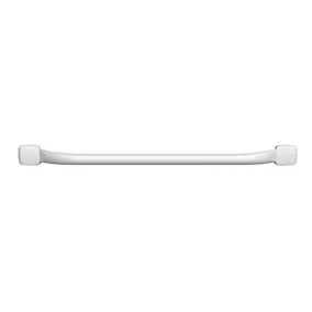 Barre d'appui droite en acier blanc Godonnier 69 cm