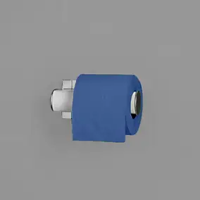 Dérouleur papier WC aluminium finition blanc